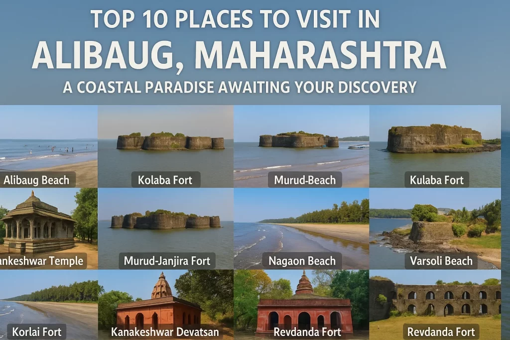 Top 10 Places to Visit in Alibaug, Maharashtra – A Coastal Paradise Awaiting Your Discovery